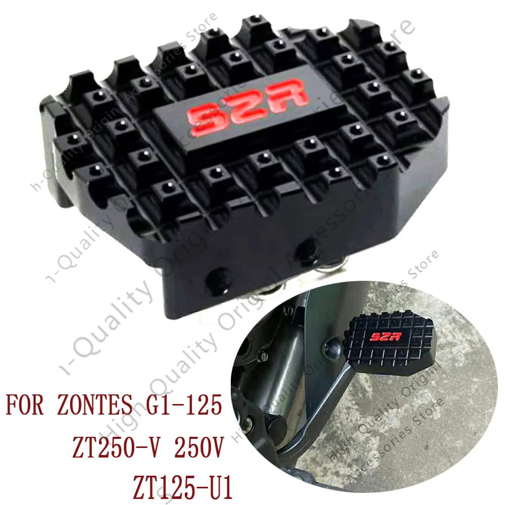 

For Zontes G1-125 125-U1 155-U1 125V 1500V Rear Foot Brake Lever Pedal Enlarge Extension Rear Brake Peg Pad Extender G1 125