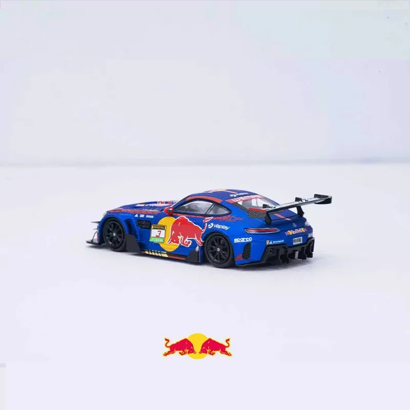 Фото Модель Rhino Model Rm 1:64 Mercedes-AMG GT S №3 в ливрее Red Bull Racing, литая модель, ограниченная серия 699 шт., игрушка для мальчиков, подарок на Рождество №4