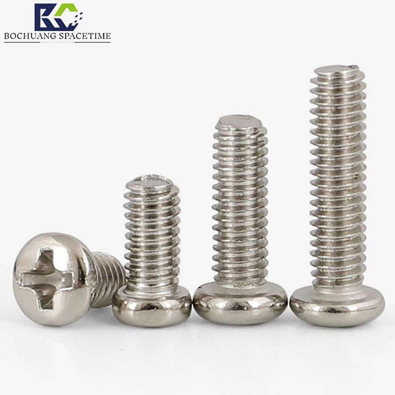 

Никелированный винт с круглой головкой и крестообразной головкой, специальный крепежный винт для использования модуля БПЛА