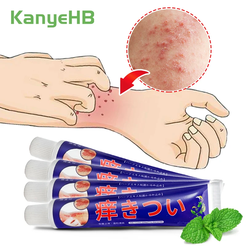 

1-2-4pcs Dermatitis Repair Skin Cream Psoriasis Herbal Medicinal Plaster Cooling Antifungal Anti-itch Eczema Cream Skin Ointment