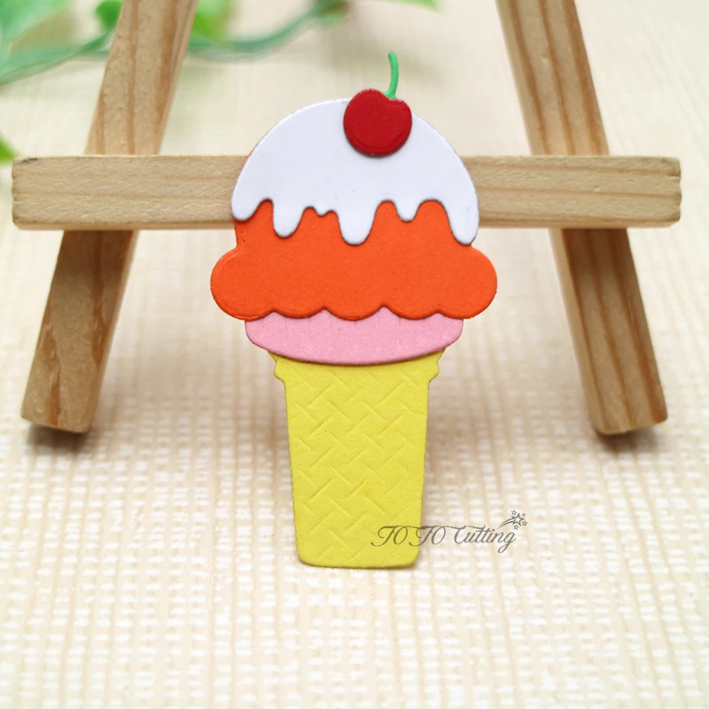 

New Craft Die Cut Scrapbook Cutting Dies Ice Cream Food Album Greeting Card Embossing DIY Blade Punch Stencils