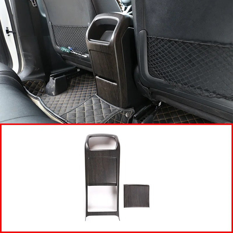For Mercedes Benz B Class B200 W247 2020 Abs Oak Wood Grain Rear Row Air Conditioning Vent Outlet Cover Trim Car Accessories