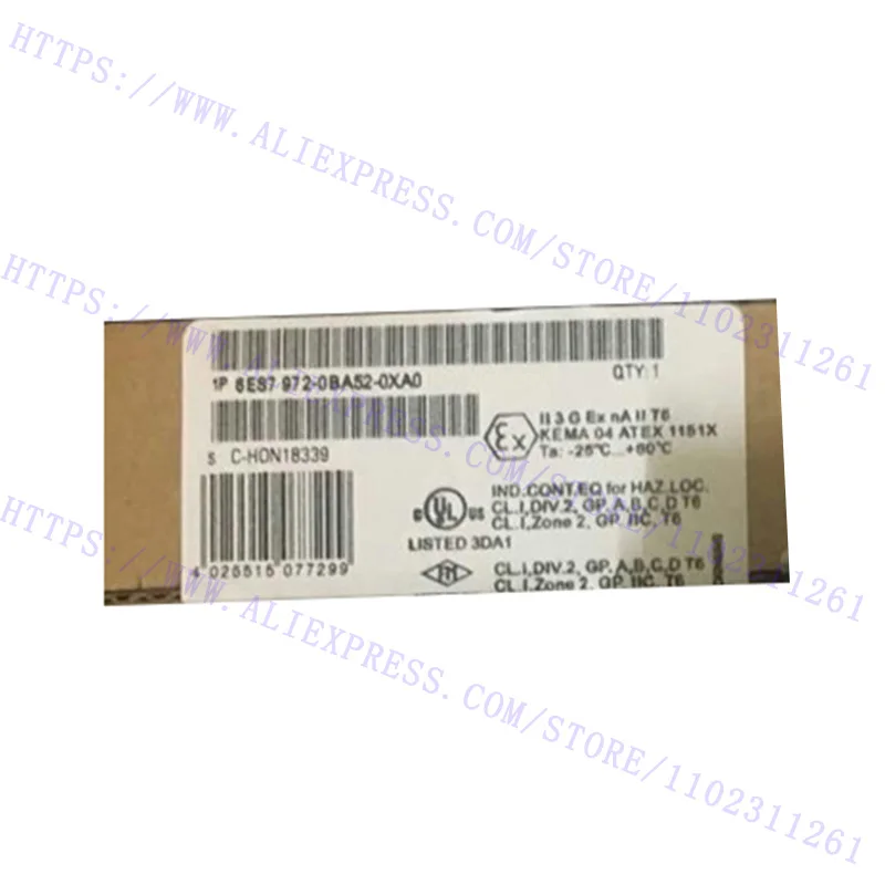 

Оригинальный новый контроллер Plc, быстрая доставка 6ES7972-0BB52-0XA0