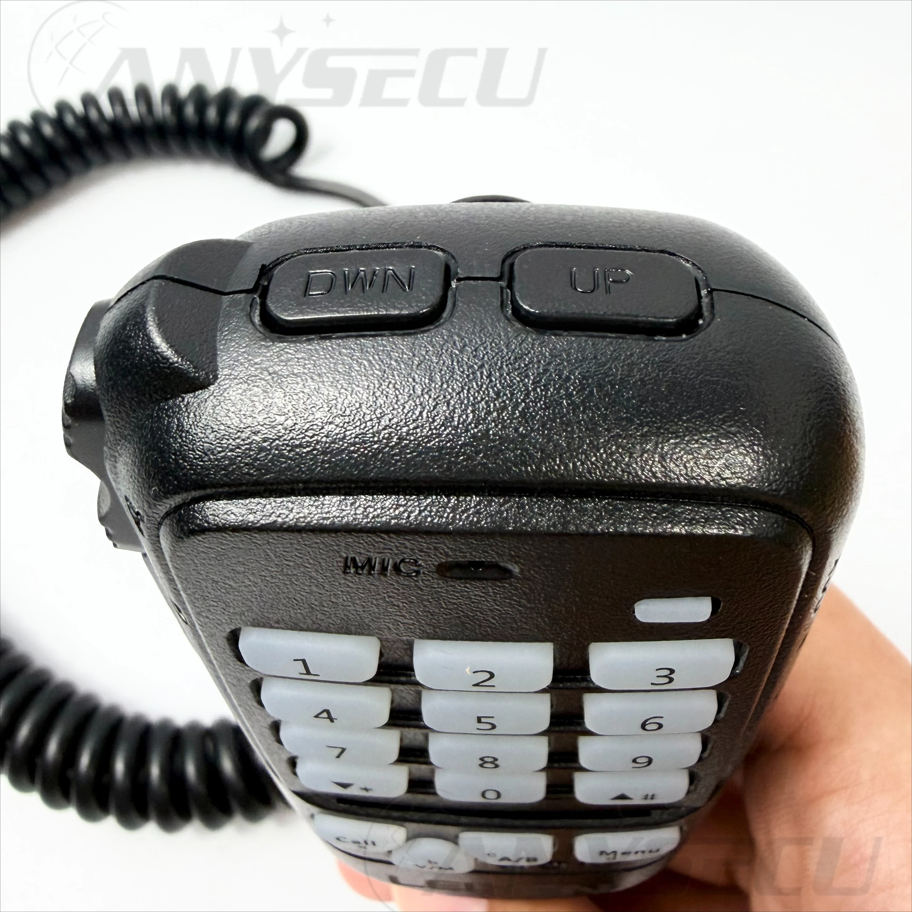 Фото Микрофон WV-898SP для мобильных радиостанций Leixen VV-898SV VV-808, 25 Вт, с DTMF-клавиатурой, прочный и долговечный, черный №2