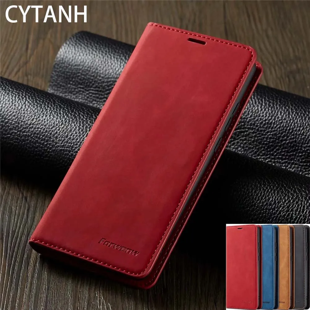 

Luxury Leather Silicone Flip Case For Huawei P20 P40 P30 Lite P Smart Plus Nova 3E 4E For Mate 20 30 Lite Pro Wallet Phone Cover