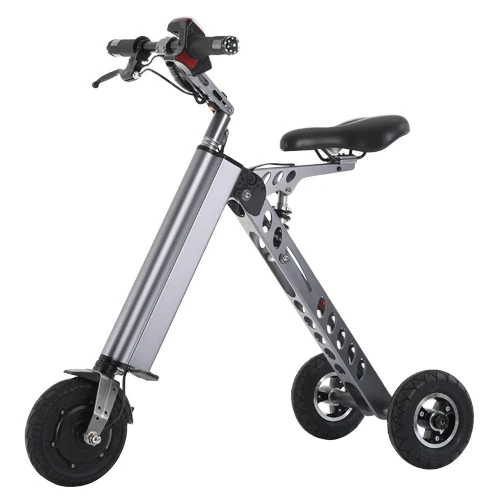 

USA warehouse light weight 3 Wheel Electric Tricycle 8 Inch foldable Mobility Electric Scooter with seat