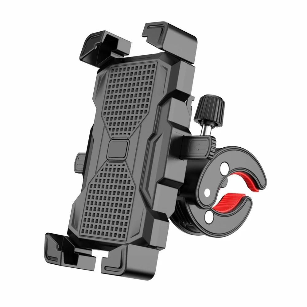Bicycle Motorcycle Phone Bracket GPS Support Holder Universal Bike Motor Phone Holder for iPhone Andriod Cell Phone