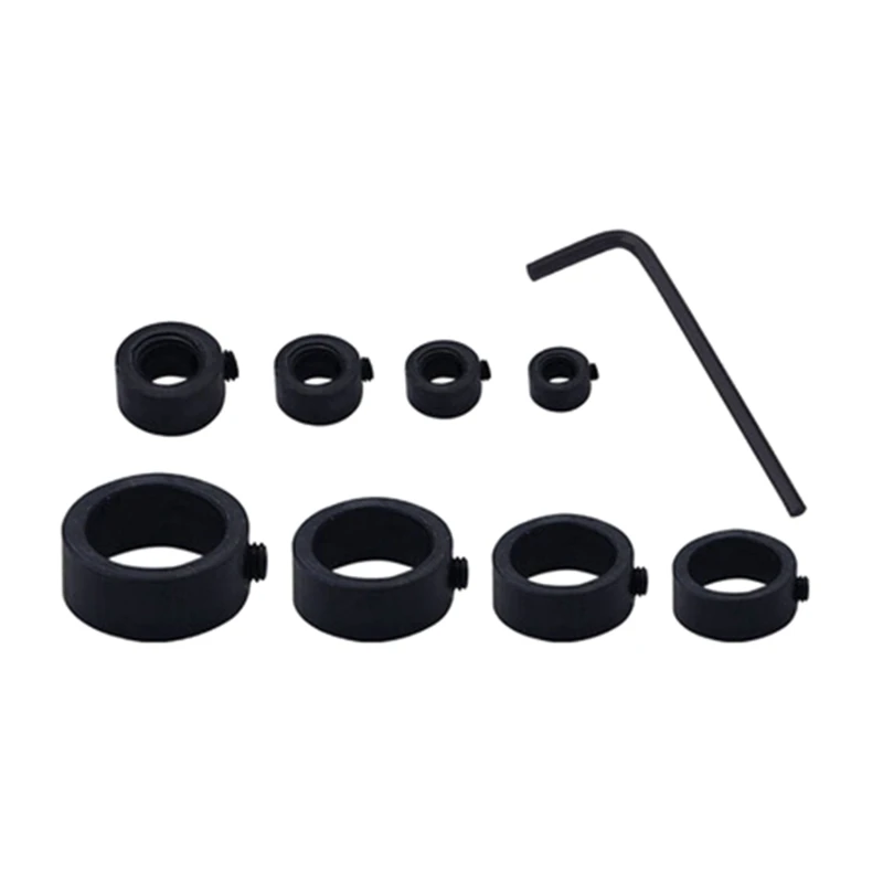 

1.18-6.3inch Drill Bit Depth Stop Collar Ring Corrosion Resistance DrillBlock