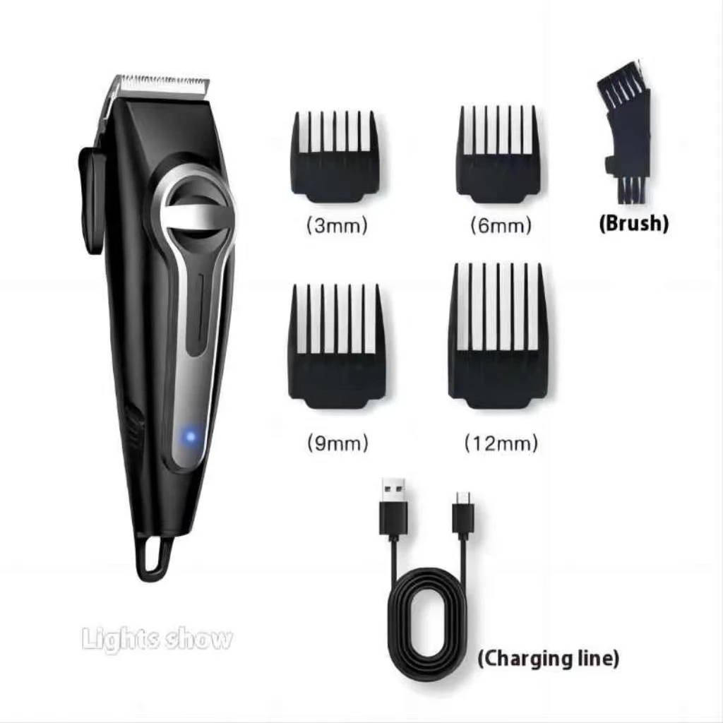 Профессиональная Электрическая Беспроводная Машинка Для Стрижки Волос