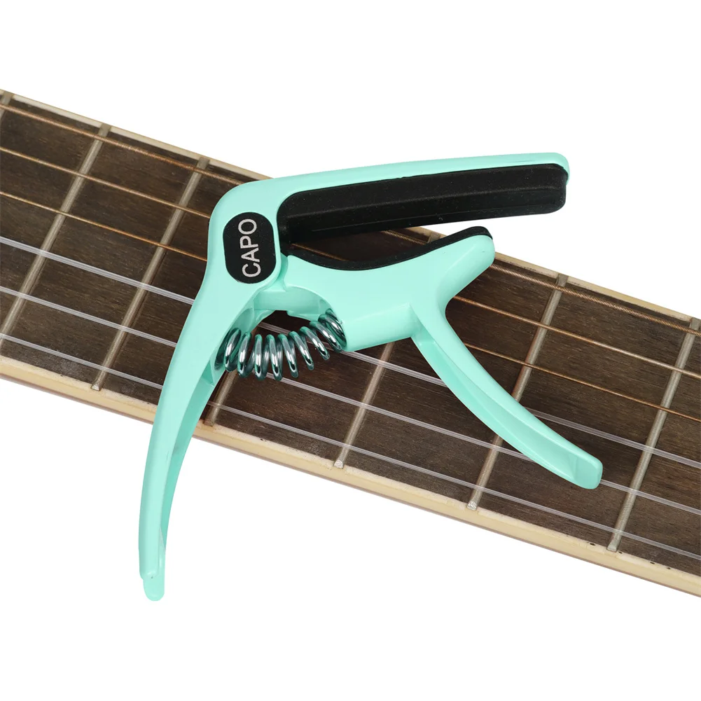 

Quick Change Clamp Key Guitar Capo With Pick Holder Alloy For Acoustic Electric Guitar Musical Instruments Accessories
