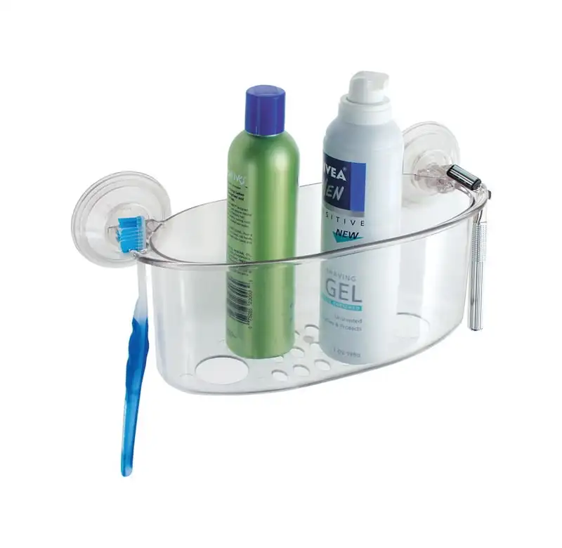 

Power Lock 1-Shelf Shower Caddy, 5.2