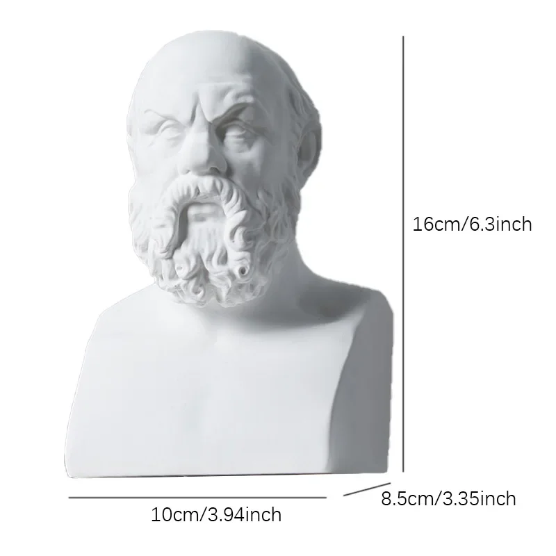 Фигурка Сократа из смолы платон диалоги апология сократа