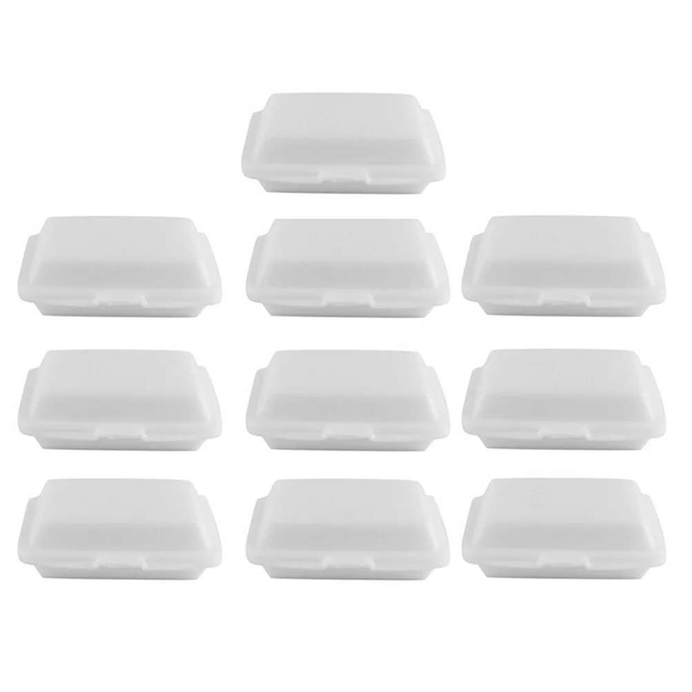 

10pcs Mini House Lunch Boxes Miniature Takeaway Box Miniature Lunch Box Ornament