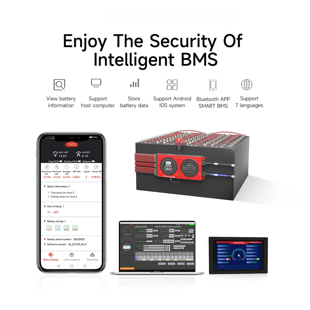 Умный вилочный погрузчик литий-ионный фосфатный высокого напряжения 36S 84V 40S 42S 96V