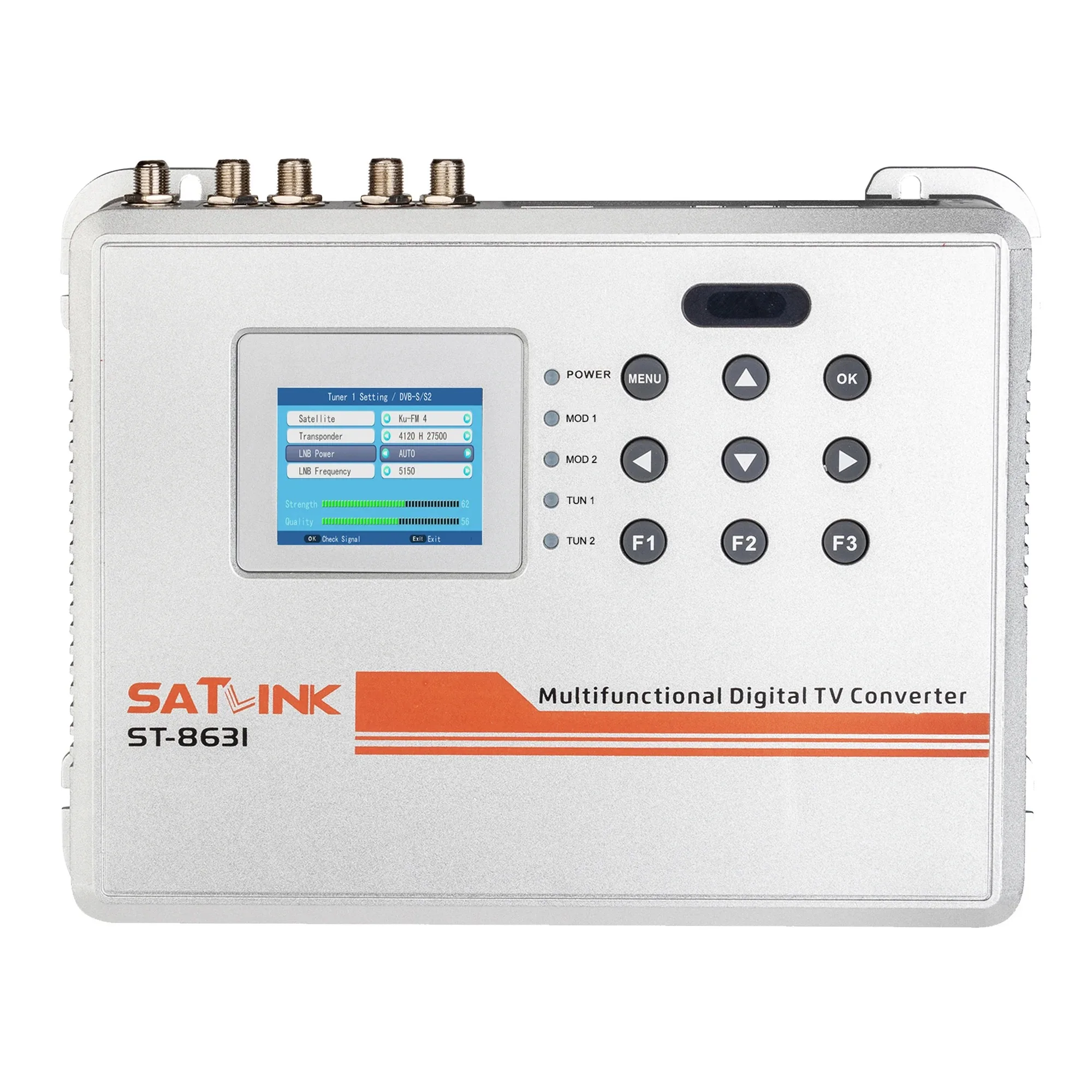 SATLINK ST-8631 Многофункциональный цифровой ТВ-конвертер DVB-SS2DVB-TT2DVB-CISDB-T Модулятор IPDVB-TISDB-T STB, или ISDB-TD (art.: 3920d8bf62c99) - 3920d8bf62c99