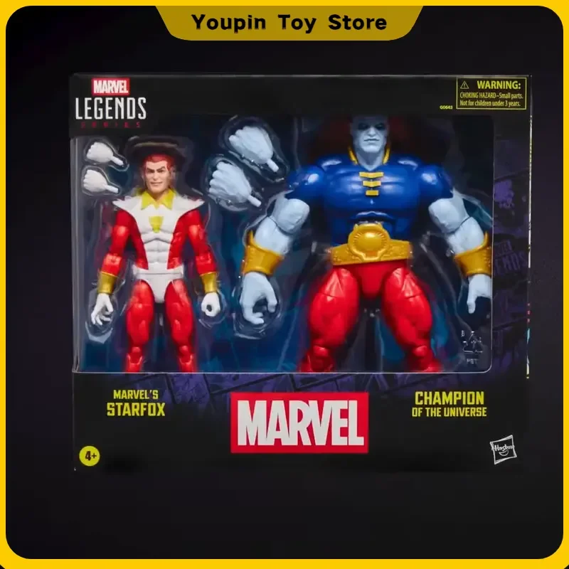 Фото Серия Marvel Legends: Набор из 2 фигурок Marvel Starfox и Champion Of The Universe, 6-дюймовые коллекционные модели, декоративные игрушки, подарок-сюрприз №1
