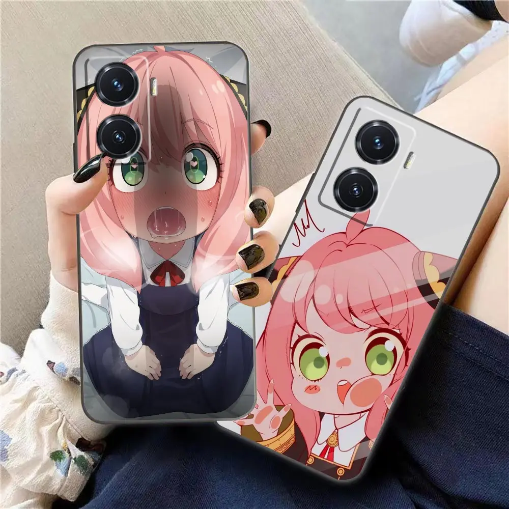 

Case For VIVO Y97 Y93 Y91 Y85 Y83 Y81 Y79 Y77 Y76 Y76S Y75 Y72 Y69 Y67 Y66 Y55 Y53 Y52 Y52S Pro 5G Case Kawaii Anya Spy X Family