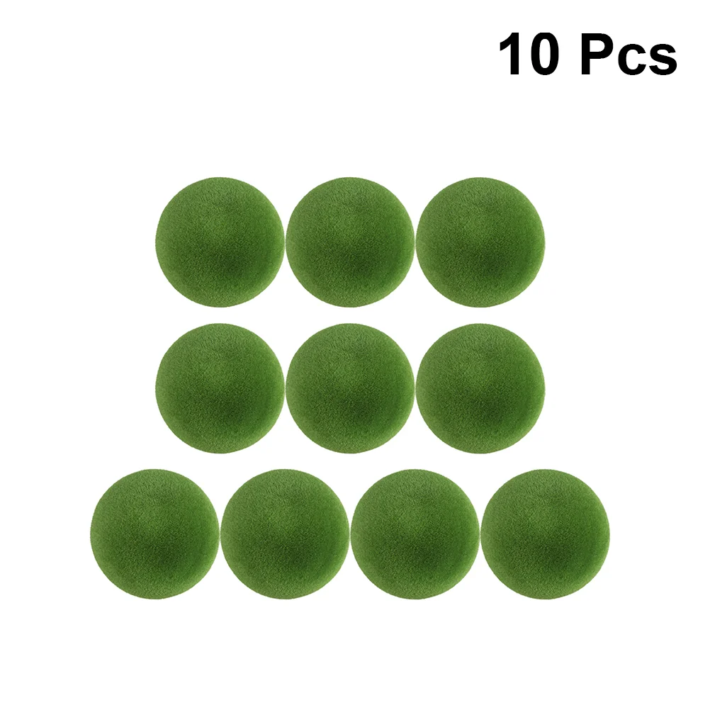 

Green Ballstone Artificial Fake Fauxdecorativefloral Arrangement Flower Covereddecor Fish Tank Topiary Vase Aquarium Terrarium