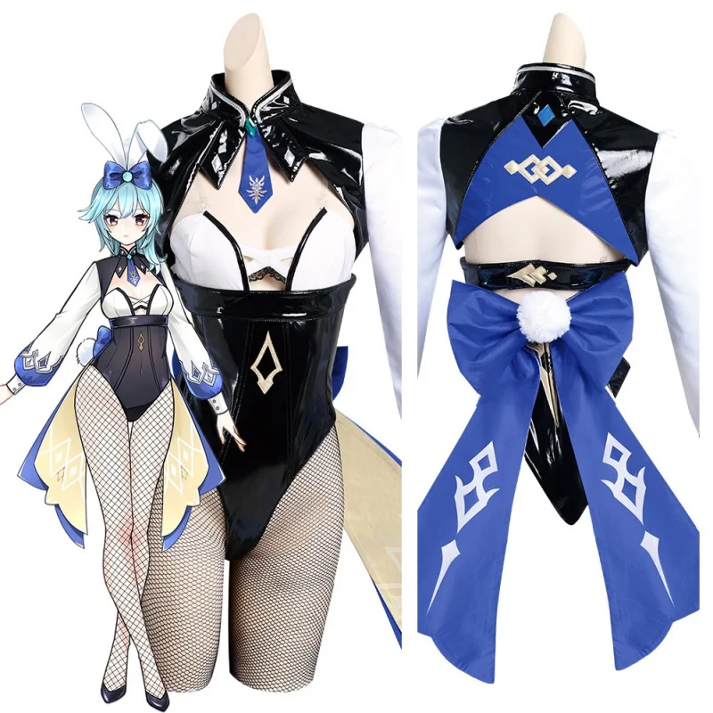 

Genshin Impact Eula Cosplay Dress Outfits Halloween Carnival Suit