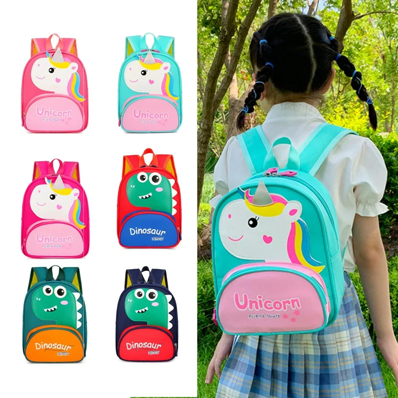 

Детская сумка, очень прочная и удобная школьная сумка с милым динозавром, рюкзак для безопасности детей