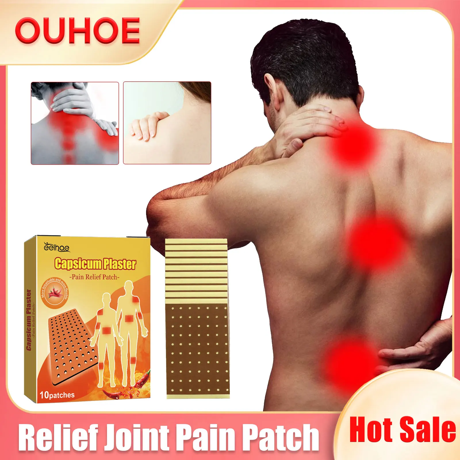 

Relief Joint Pain Patch Neck Cervical Lumbar Spine Spondylosis Muscle Soreness Neuralgia Rheumatism Arthritis Treatment Patches