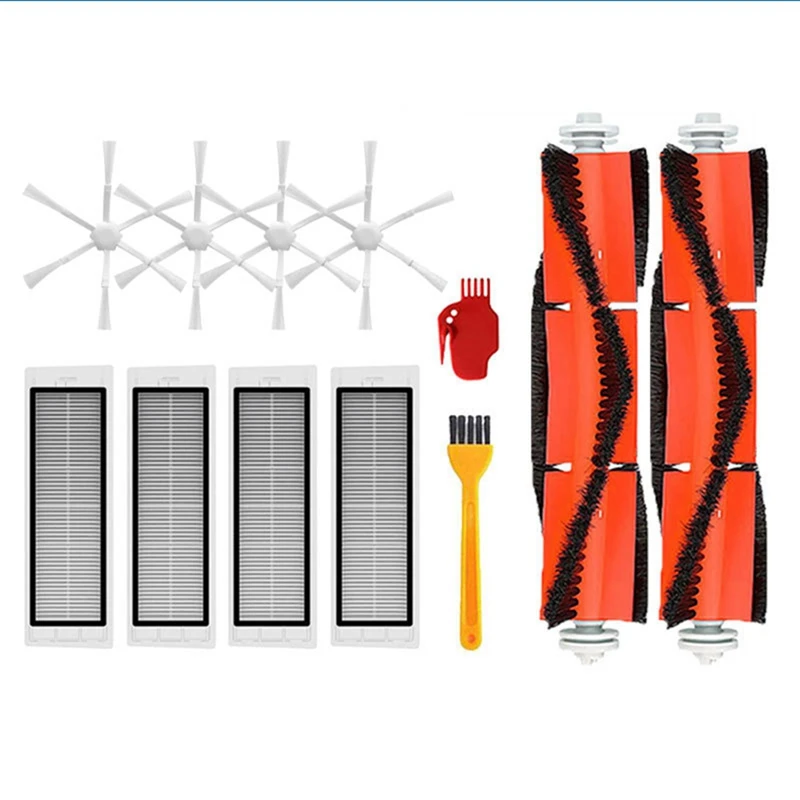 

Швабра для робота-пылесоса Xiaomi Mi 2 STYTJ03ZHM, фильтр H Mijia, аксессуары для робота-пылесоса, основная боковая щетка, запасные части