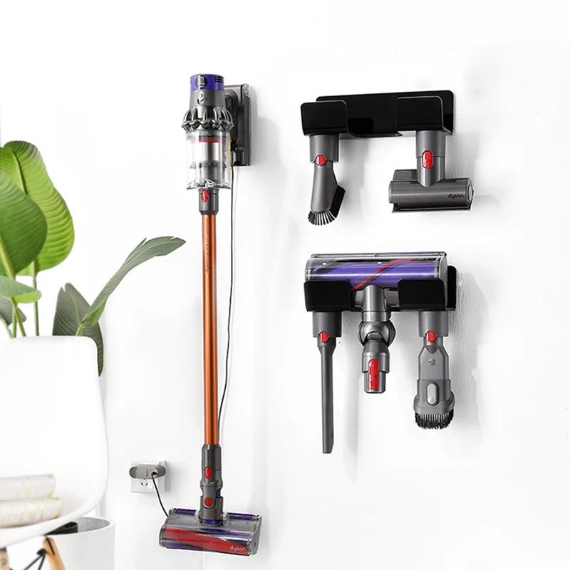 

Suitable for Dyson Vacuum Cleaner Storage Rack Wall Hanging Free Punch Bracket V7V8V10V11 Wall-mounted SuctionHeadHangingBracket