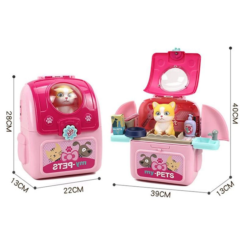 Животные мультяшные игрушки для домашних животных реалистичный ветеринарный