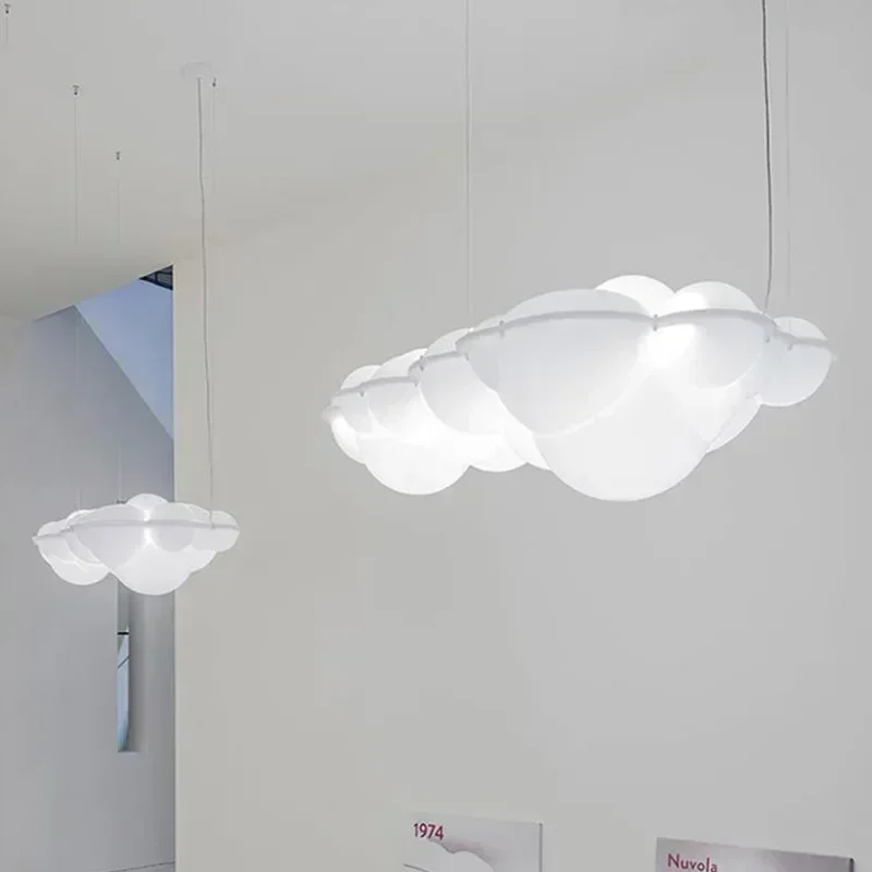 Современная Подвесная лампа-облако дизайнерский светильник для гостиной