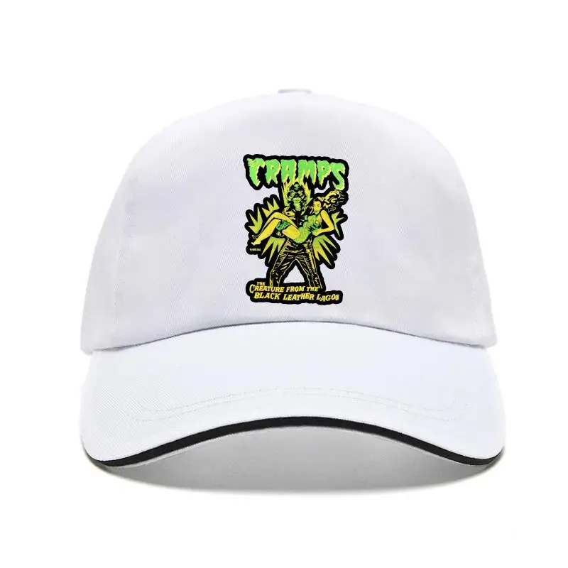 

Sleeve Hat Fashion Mens Black Baseball Cap The Cramps Creature From Black Leather Lagoon Horror Snapback