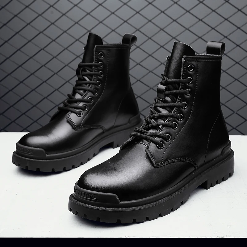 

men boots 2022 New Winter Slippers Warm Men Shoes Waterproof Non-Slip Plush Sneakers Male tenis shoes Boots Men Sneakers Winter