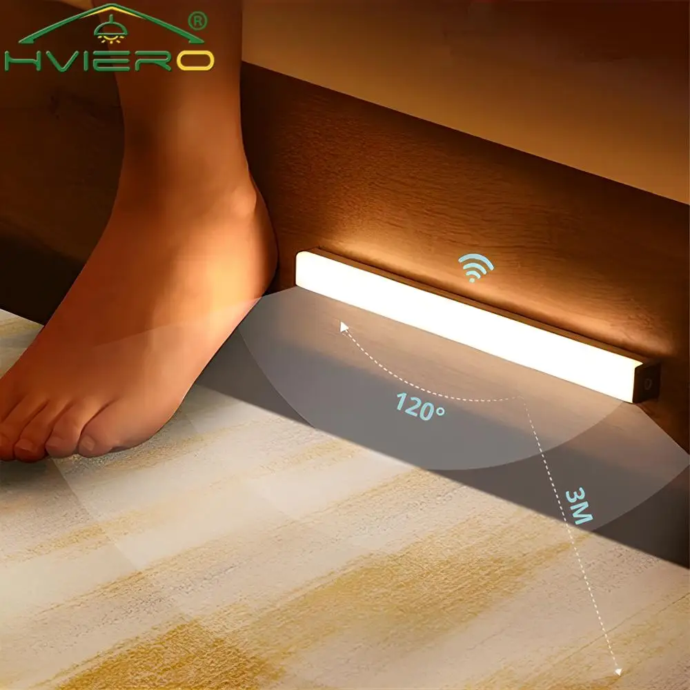 Беспроводной светодиодный ночник с датчиком движения