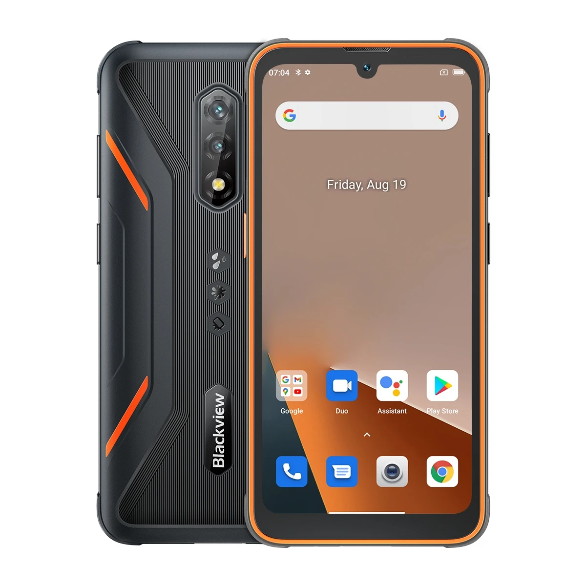 Blackview BV5200 Rugged Smartphone 6.1'' 4GB RAM 32GB ROM MTK6761 Quad Core Android 12.0 13.0MP 5180mah NFC IP68 Mobile Phone