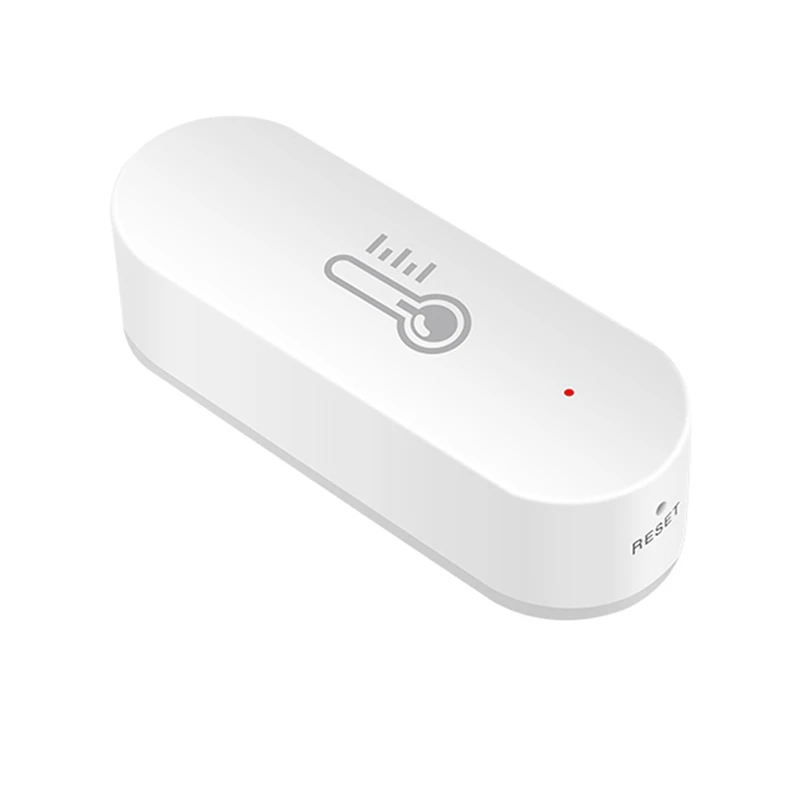 

2X Tuya Zigbee Temperature And Humidity Sensor Smart Home Detector Smart Linkage Support Alexa Google Assistant
