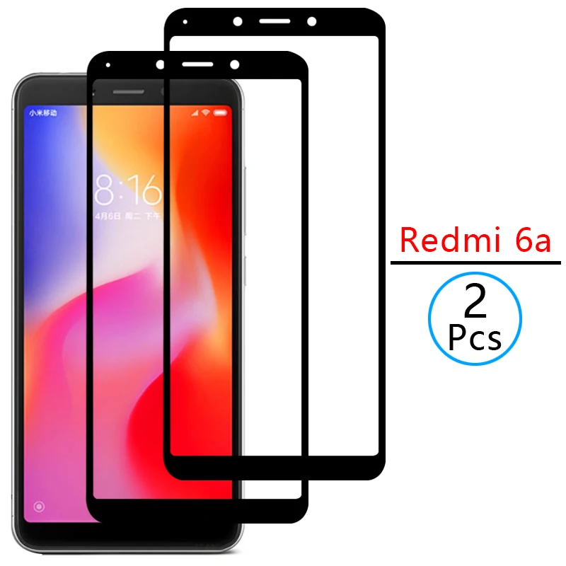 

protective glass on redmi 6a screen protector tempered glas for xiaomi redmi6a 6 a a6 film xiomi xiami xaomi ksiomi readmi remi