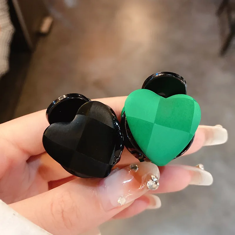 

Sweet Fashion New Love Hairpin Ins Style Small And Fresh Minority Grip Clip Simple Personality Versatile Temperament Hair Access