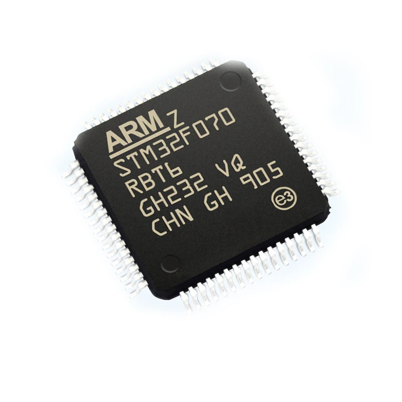 

STM32F070RBT6 STM32F070CBT6 STM32F070 STM32 LQFP New original ic chip In stock