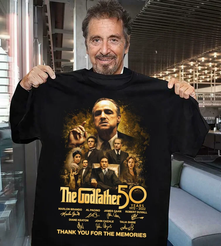 

The Godfather 50Th Anniversary 1972 2022 Signature T-Shirt
