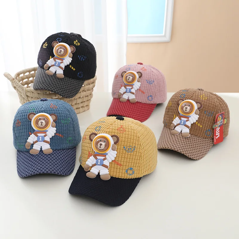 Бейсболки Doitbest для мальчиков и девочек с героями мультфильмов вельветовые