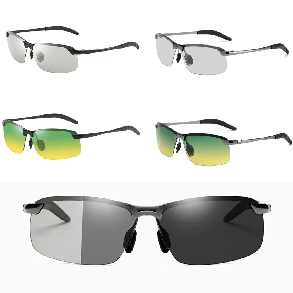 

Change Color Sun Glasses Outside Adult Eyewear Driving Chameleon Glasses Polarized UV Sunglasses