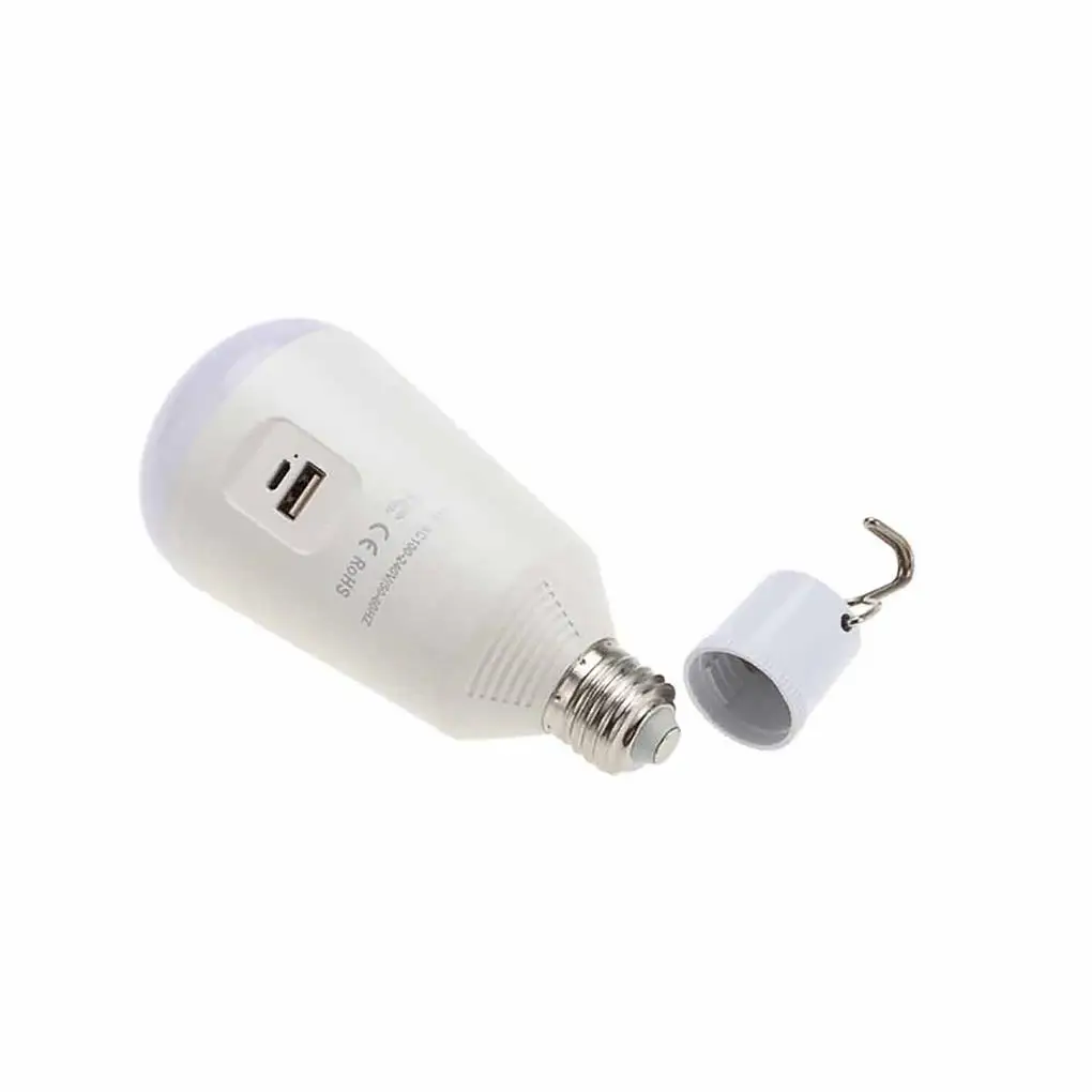 

Emergency Light Camping Tent Lamp Fishing E27 Bulb Hanging Lighting