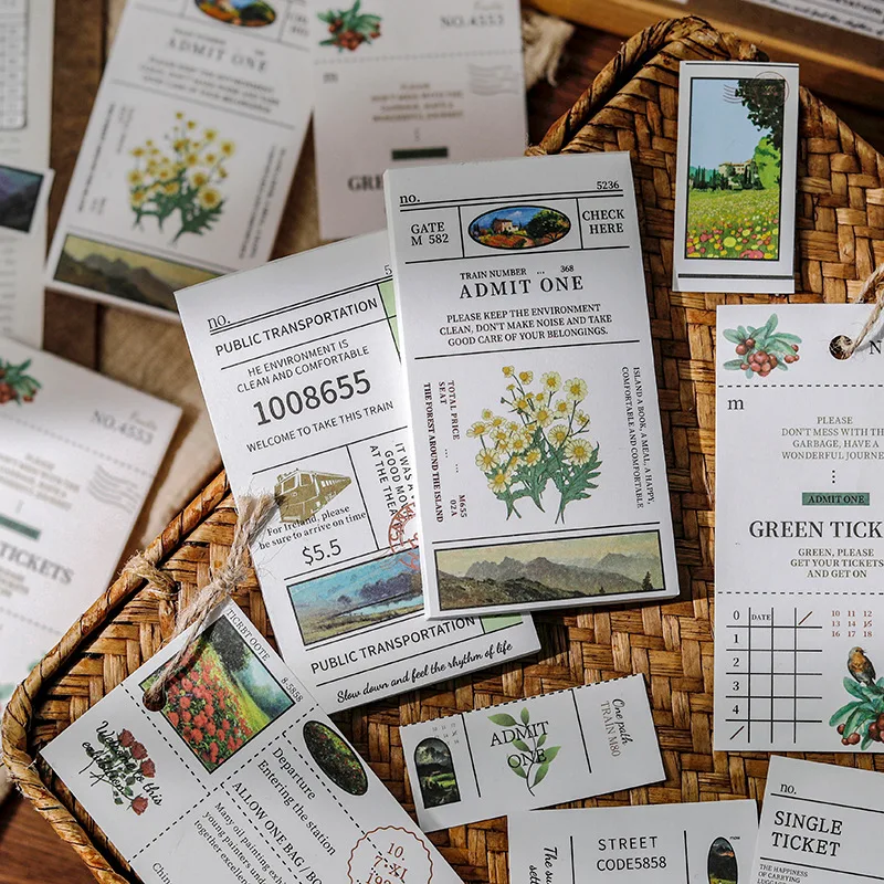 Записная книжка в стиле виндзорского Ретро 50 шт./упак.