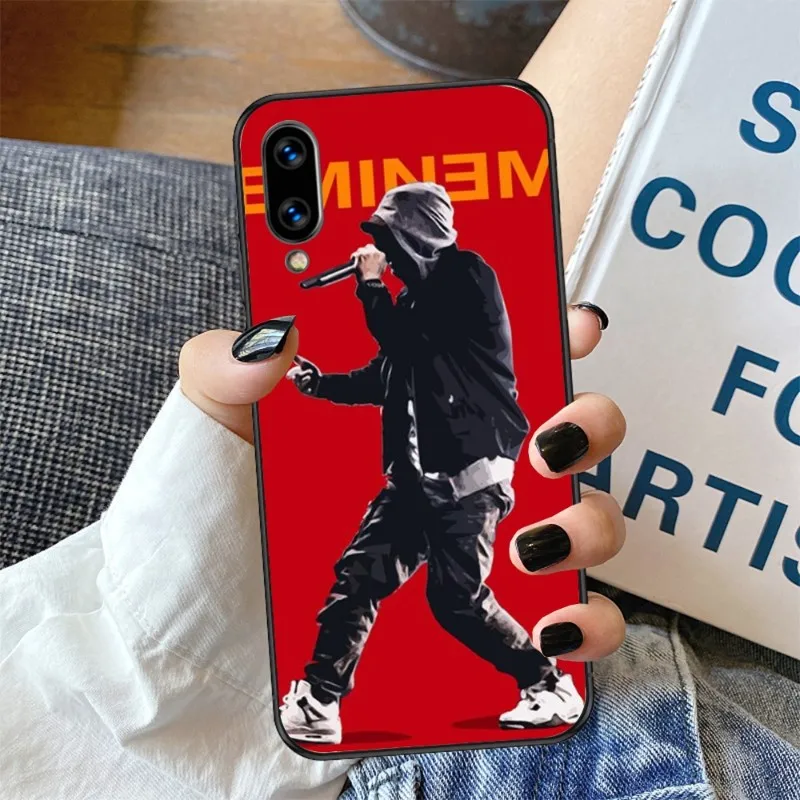 Чехол для телефона Cool Rapper Eminem Honor 7A Pro 7C 10i 8A 8X 8S 8 9 10 20 Lite силиконовый чехол |