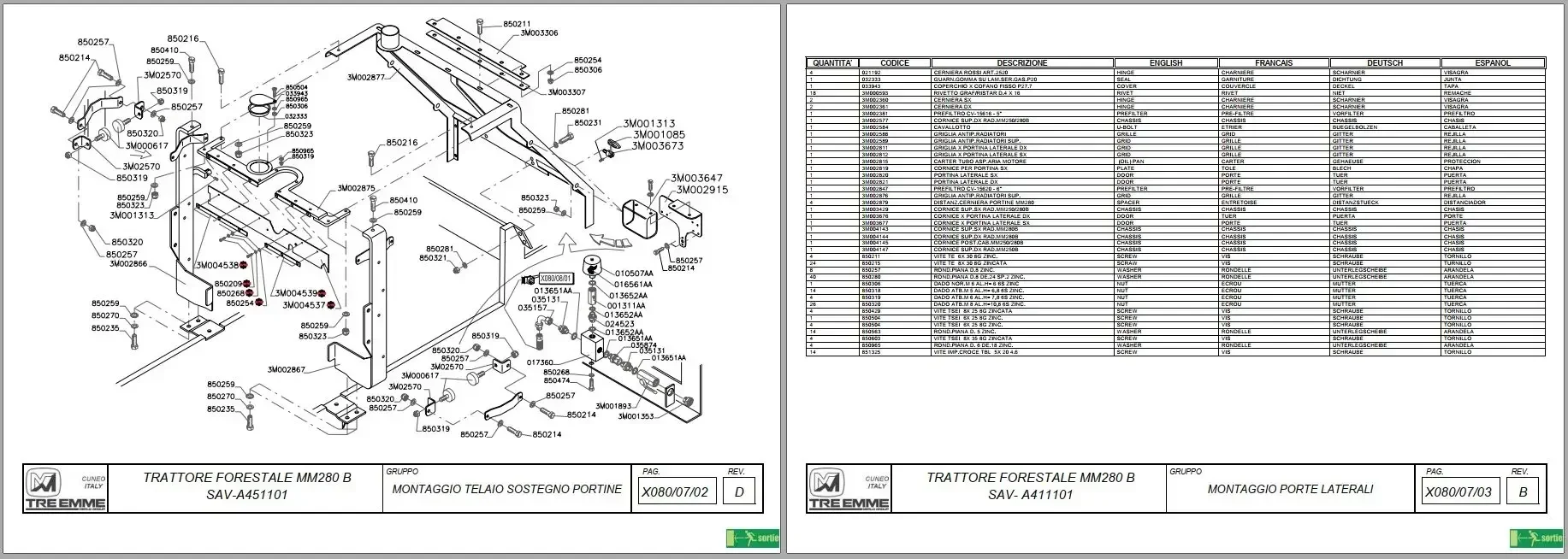 TruckEPC3 Merlo Новый обновленный каталог запчастей 2023, 1,37 ГБ PDF (art.: 3920cf290cc45) - 3920cf290cc45