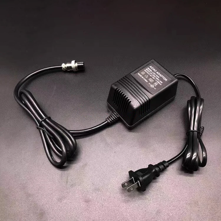 Фото Внешний адаптер питания AC230V с вилкой США 17vX2 350mA 18V×2 1.4A 600MA-800MA 350mA PA10/PA20/PA30/MG82/MG10/MG102 для yamaha №2