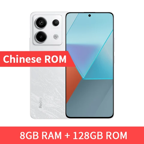 Глобальная встроенная память Xiaomi Redmi Note 13 Pro 128 ГБ/256 ГБ/512 ГБ 200-Мегапиксельная камера OIS 120 Гц Дисплей 1,5 K Snapdragon 7S Gen 2 Мобильный телефон 5100 мАч