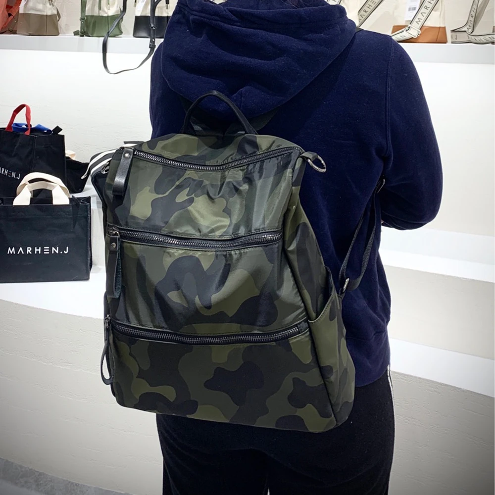 

Nylon Travel Back Pack Bags for Women 2023 Camouflage Waterproof Backpack Unisex Designer Shoulder Bag Men High Quality Handbags