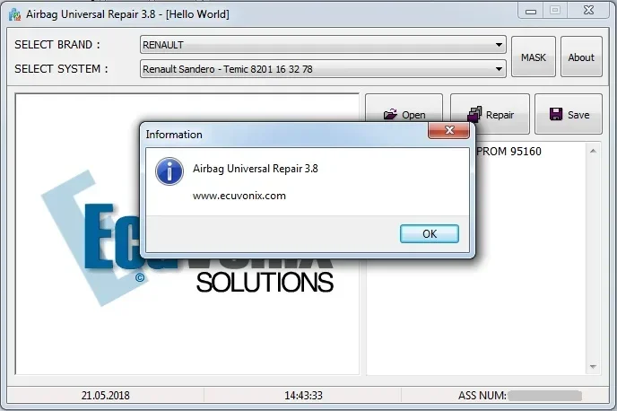 Фото TruckEPC3 EcuVonix Full Pack (DTC Remover 2.5.6 +IMMO Универсальное декодирование 4,5+ EDC17 Checksum Calc + AIRBAG Universal Repair 3.8 №5