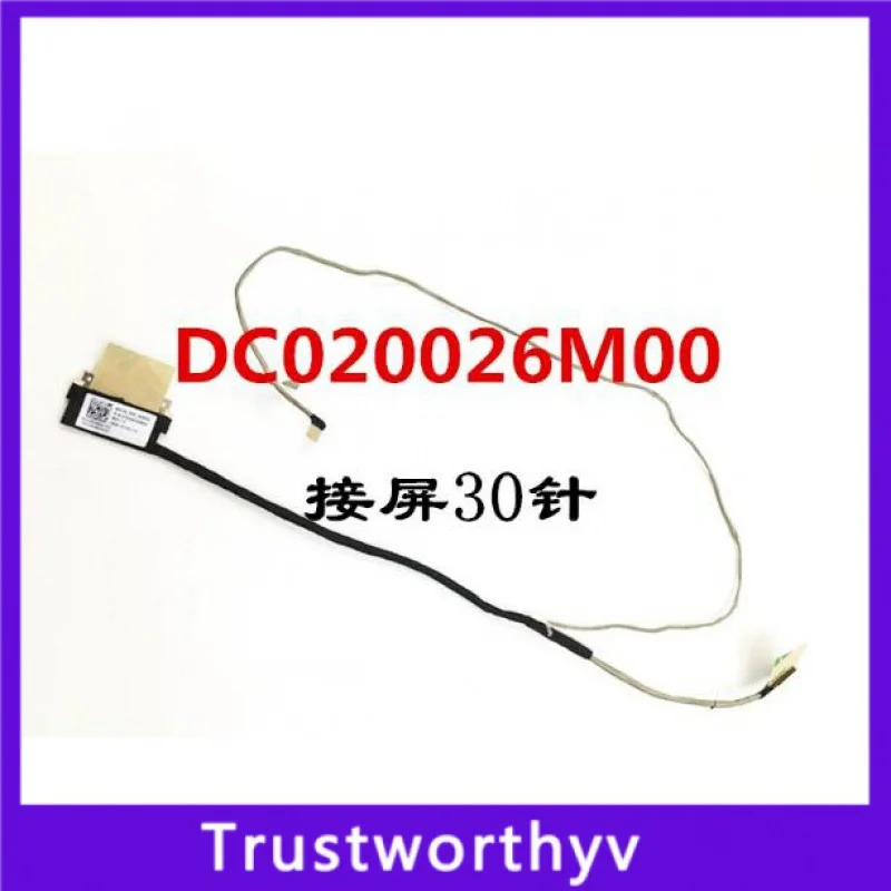 Новый кабель DC020026M00 EDP для HP 250 G4 255 15-AC 15-af TPN-C125 LCD LVDS 30PIN