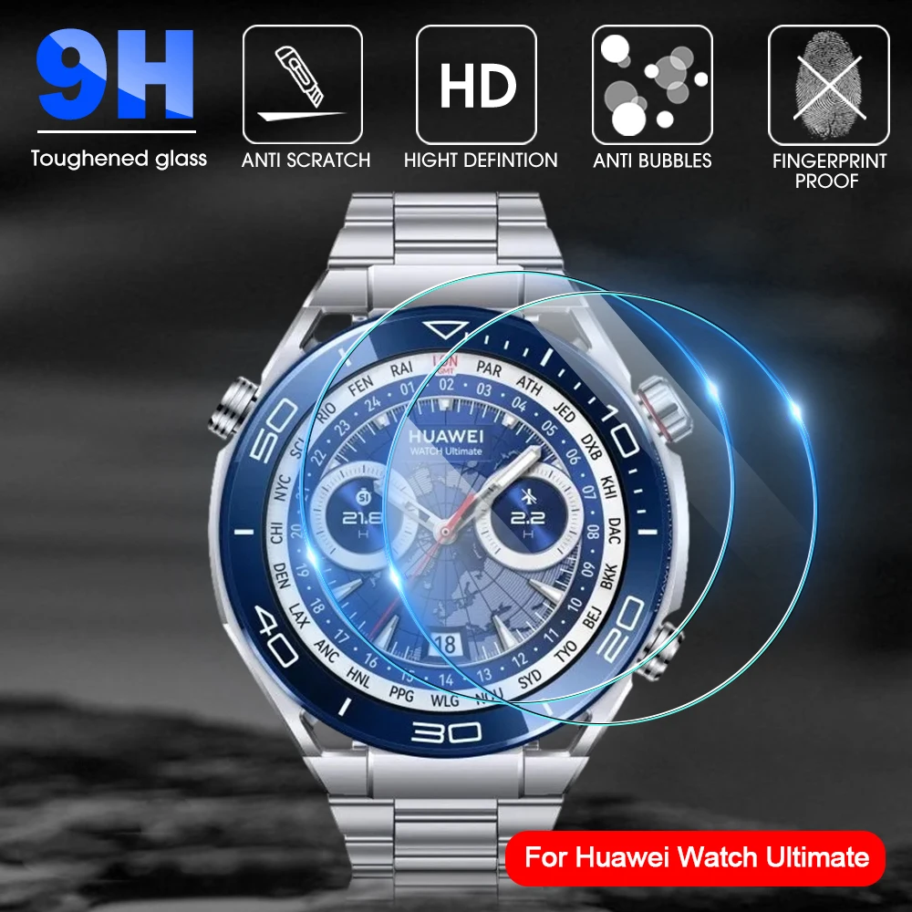 

Для умных часов Huawei Watch Ultimate, защита экрана, полное покрытие, прозрачное закаленное стекло, защитные пленки для Huawei Ultimate